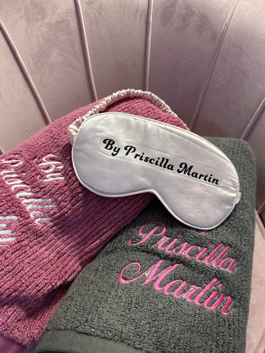 Silk Sleeping Mask (perfect for lash protection) - By Priscilla Martin