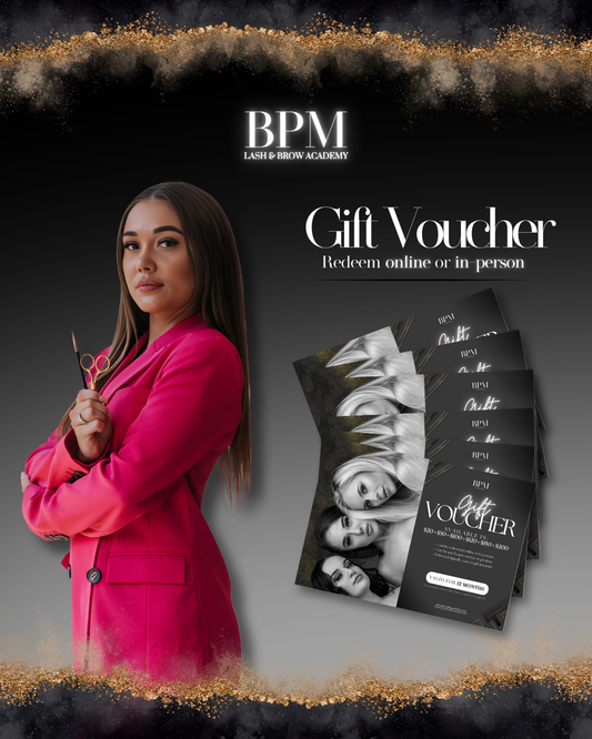 Gift Voucher - By Priscilla Martin Lash & Brow Bar, Beauty Supplies, Education - By Priscilla Martin