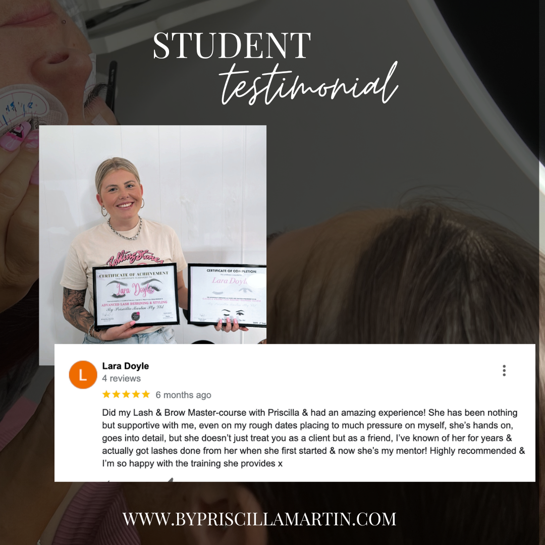 Brow Sculpting & Dye Online Course - By Priscilla Martin