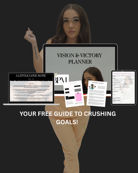 Vision & Victory Planner – Free Goal Setting Workbook