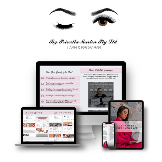 FREE LASH COURSE INFO PACKAGE