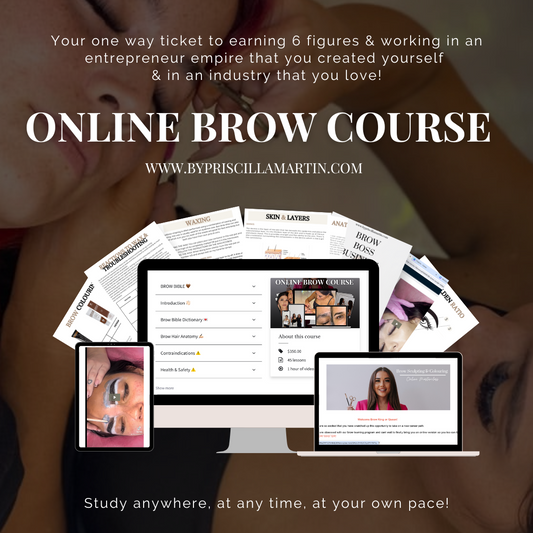 Brow Sculpting & Colouring Online Course