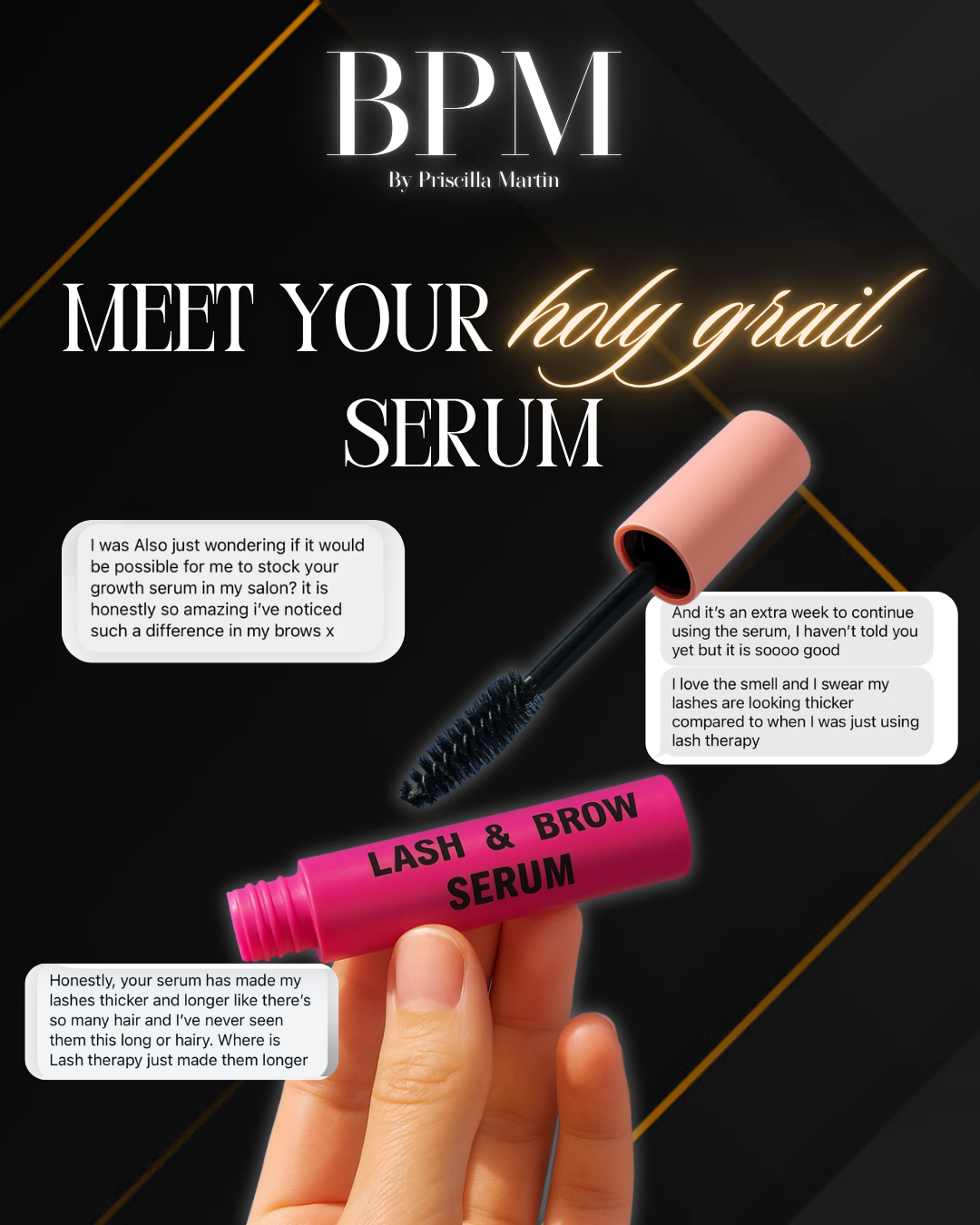 THE SERUM BY PM - Lash & Brow Hair Growth Serum