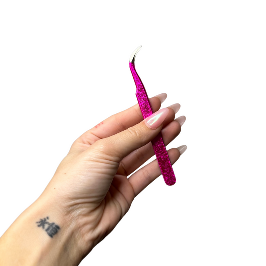 Pink Pick up Lash Tweezer