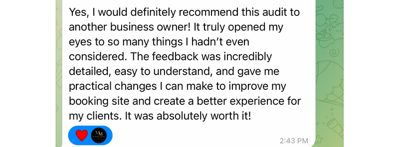 Social proof screenshot 2